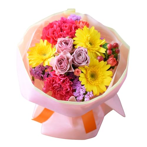 花瓶のいらない生花の花束 1