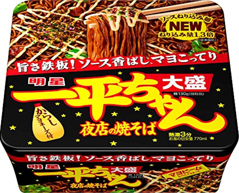 明星 一平ちゃん 夜店の焼そば 大盛 1