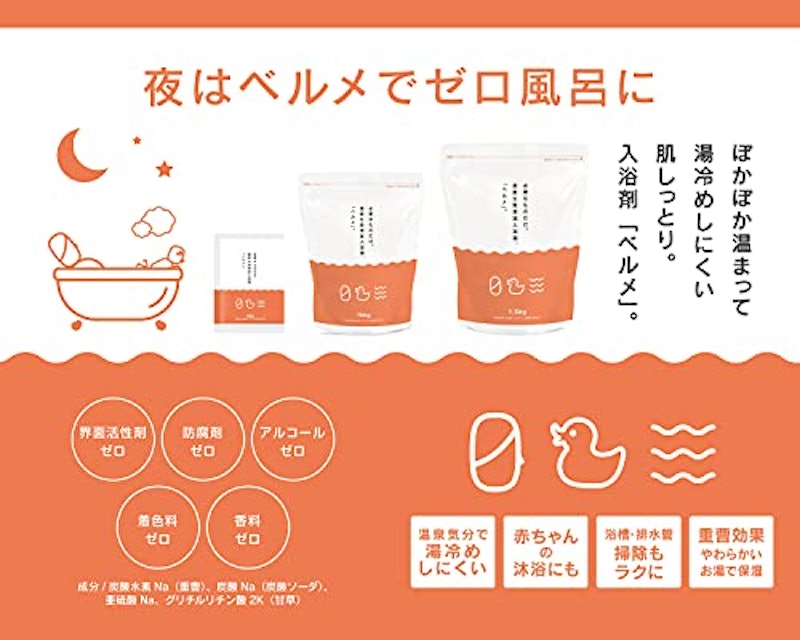 ベルメ 入浴剤 3