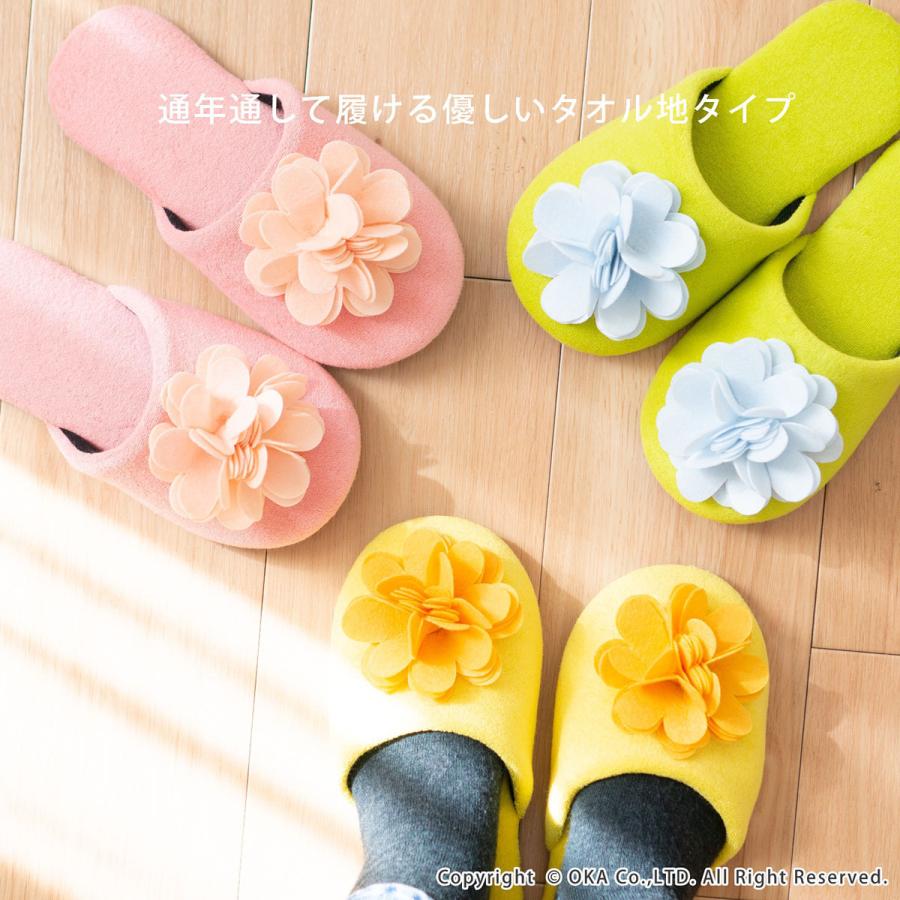 Nジュエルフラワー スリッパ 3