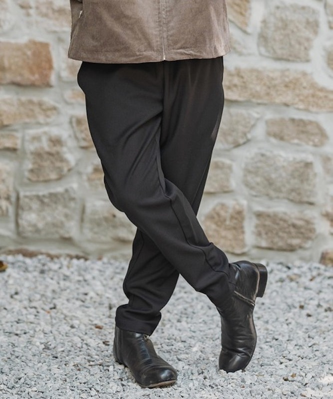 ストレッチTRサルエルテーパードパンツ 2