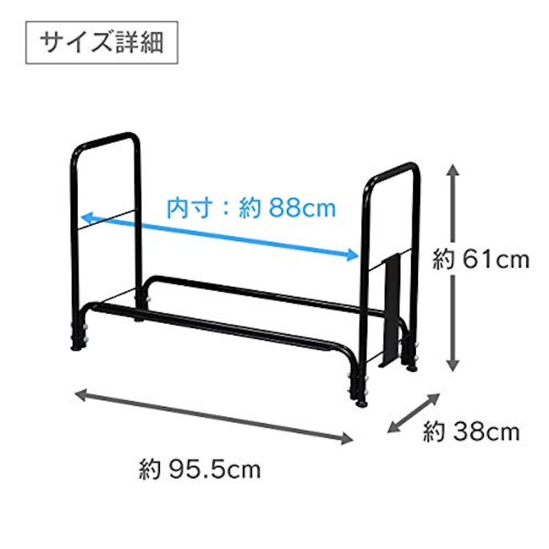 スロープ付きタイヤラック 3