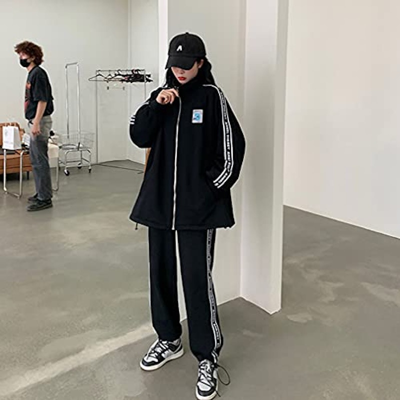 春秋 ジャージ 上下セットアップ 3