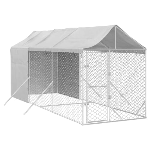 屋根付き屋外犬小屋 1