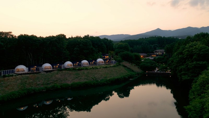 GlampingArea 水と風と月 1