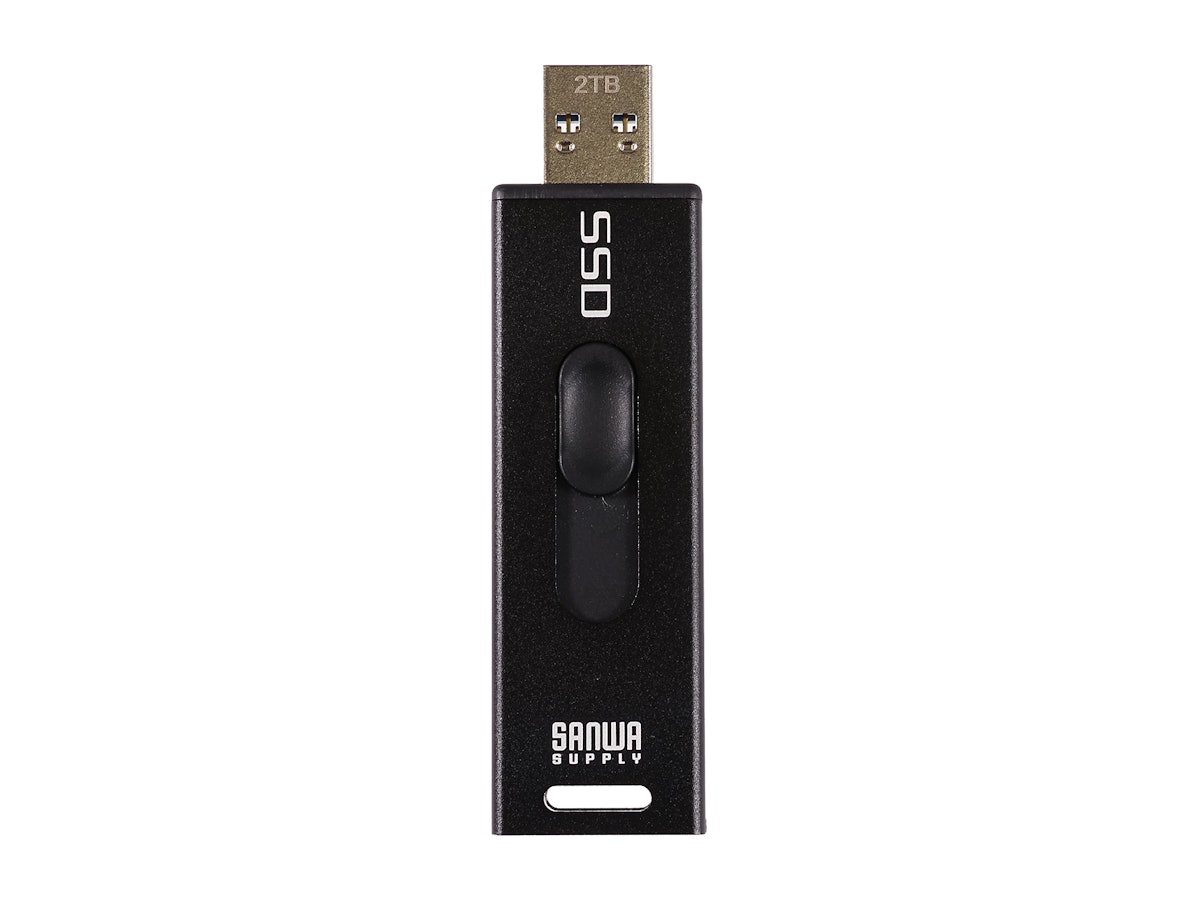 サンワサプライ USB3.2 Gen2スティック型SSD 600-USSD2TBSを検証 サンワサプライ USB3.2 Gen2スティック型SSD 600-USSD2TBSを検証