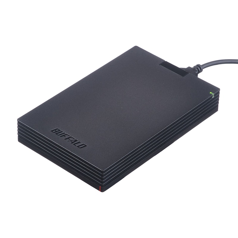 バッファロー BUFFALO ポータブルHDD HD-PCG2.0U3-GBAを検証レビュー バッファロー BUFFALO ポータブルHDD HD-PCG2.0U3-GBAを検証レビュー