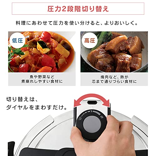 両手圧力鍋 4