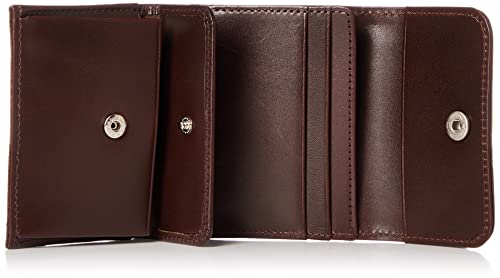 新品 マーガレットハウウェルアイディア かぶせ長財布 ブラウン 牛革