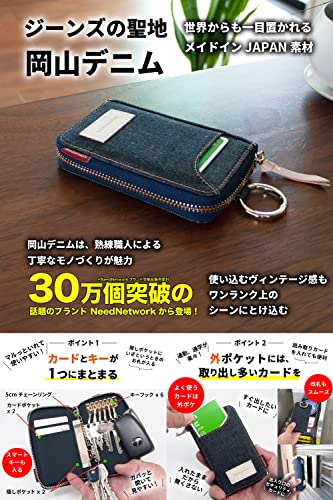 岡山デニム キーケース 2