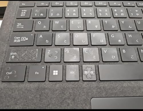 発明学会 キーボードマーキングシール 6