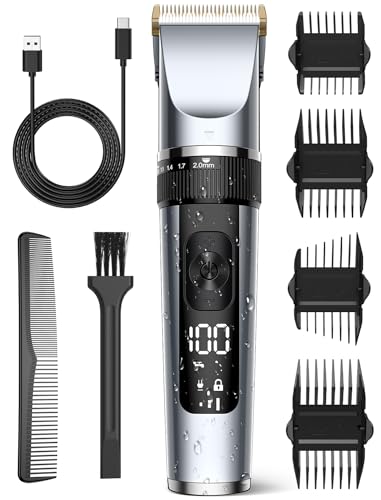 【新品未使用】ヘアカッター バリカン ツーブロック対応 Amazon.co.jp: バリカン メンズ【2025革新モデル IPX7防水】3