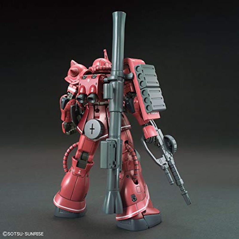 HG 1/144 シャア専用ザクII 赤い彗星Ver. 2
