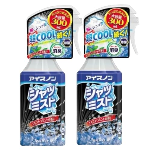 ひんやりシャツシャワー シャツ ミスト アイスキング クールミスト 冷