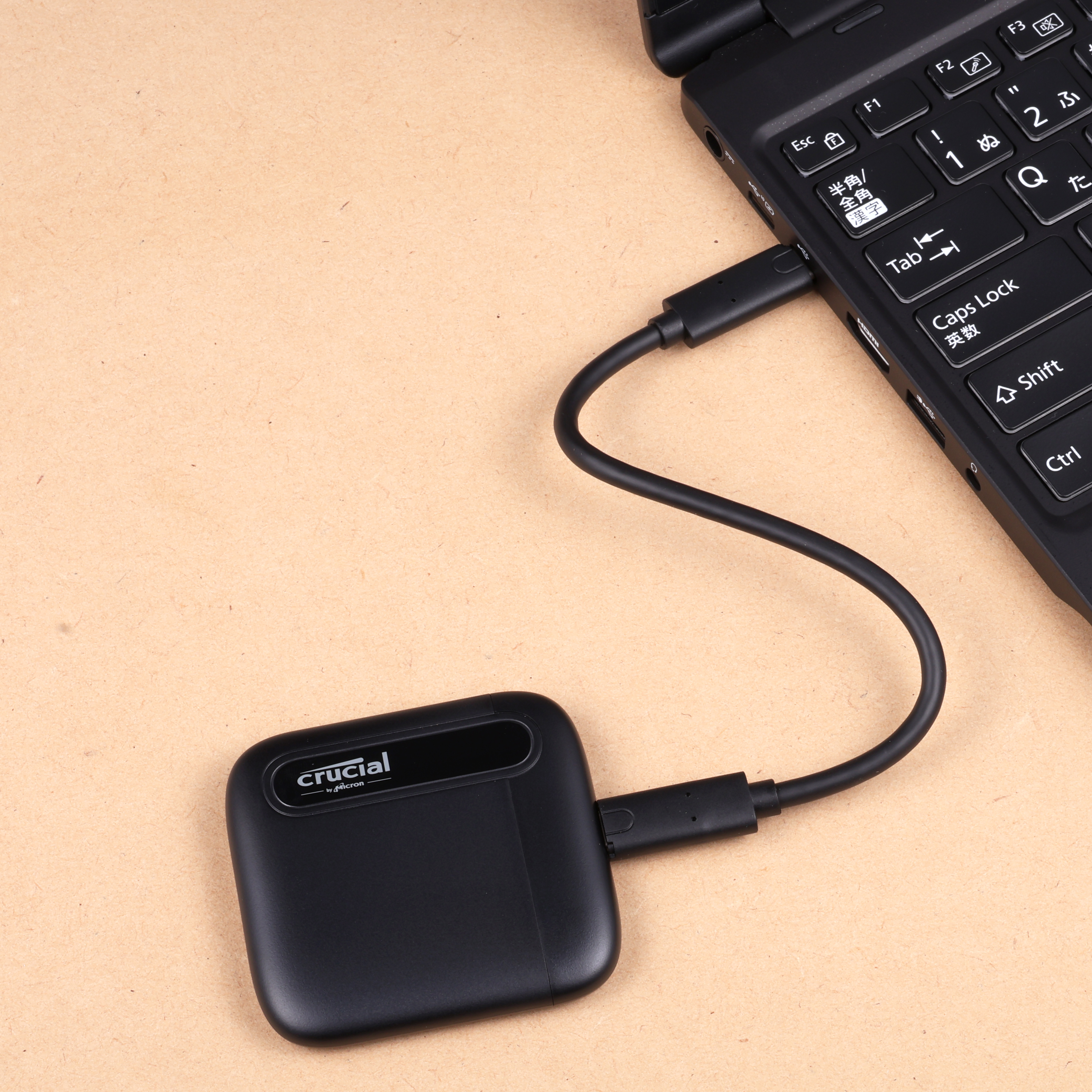 PC周辺機器 CT4000X6SSD9 Micron Technology Crucial X6 Portable SSD CT4000X6SSD9を検証