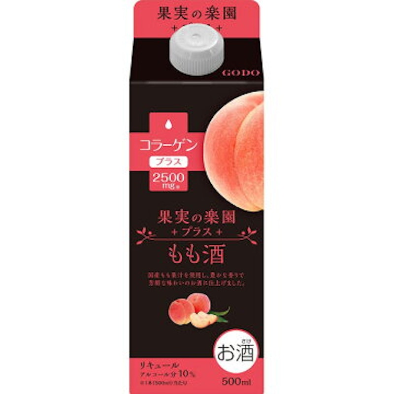 果実の楽園 プラス もも酒 コラーゲン入り 1