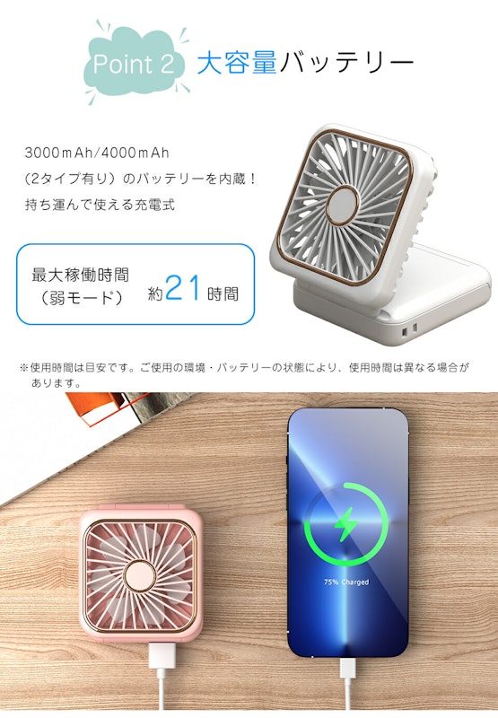 6way ハンディファン 5