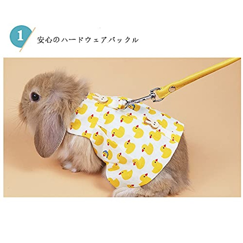 ウサギ ハーネスリードセット 3