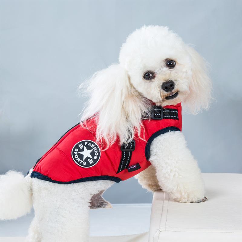 犬用ダウン風ベスト 2