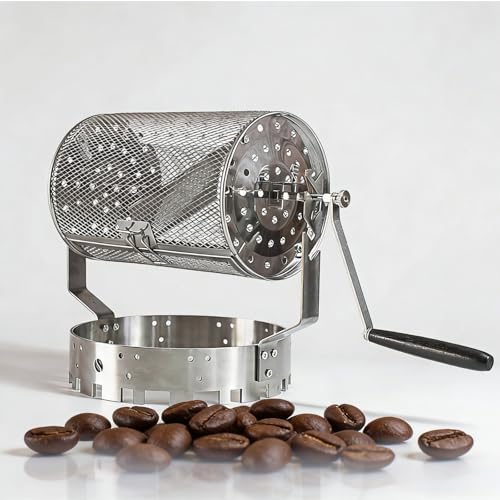 手動ステンレス製コーヒー焙煎機 1