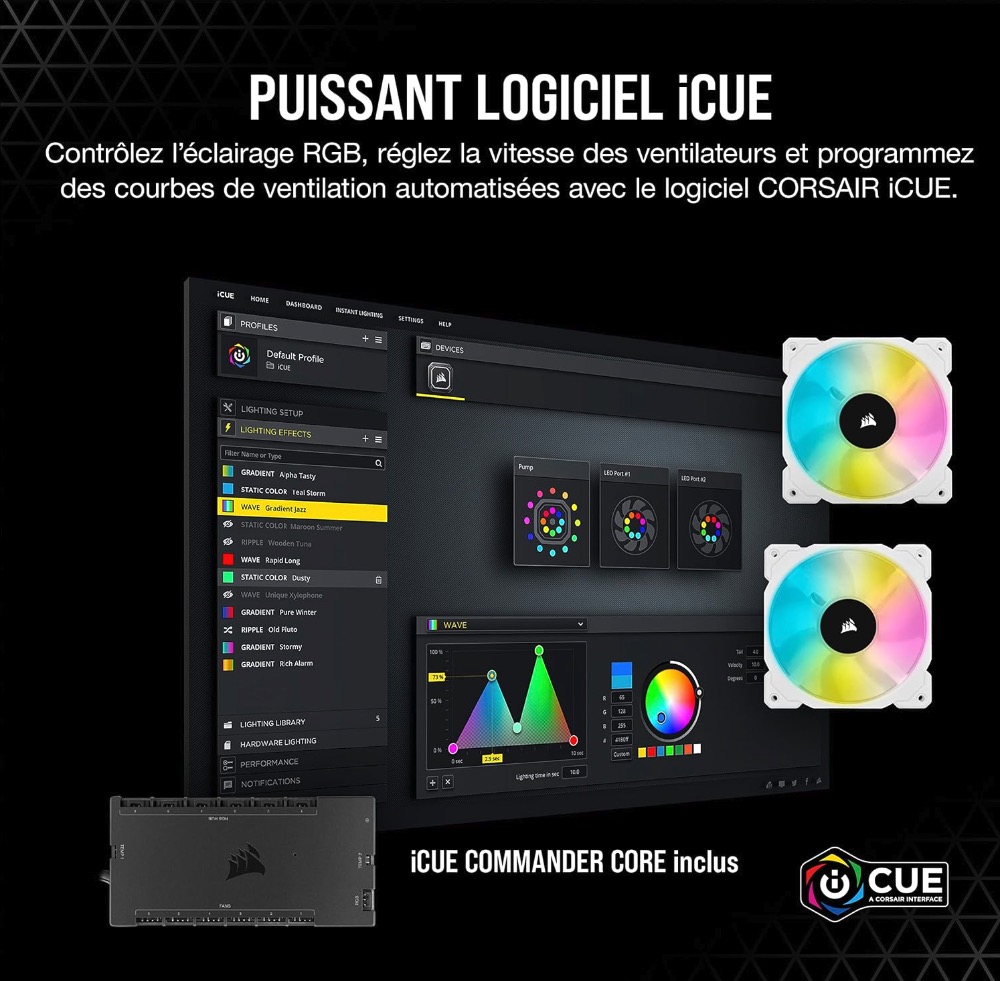 iCUE H100i ELITE CAPELLIX 水冷式 CPU クーラー 2