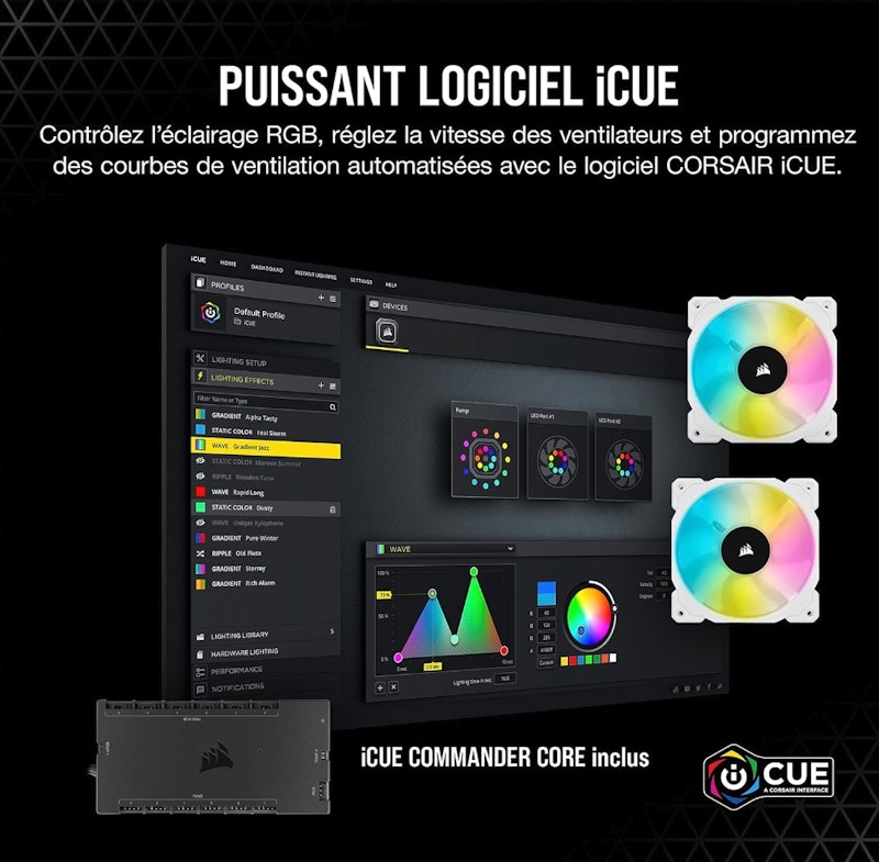 iCUE H100i ELITE CAPELLIX 水冷式 CPU クーラー 2