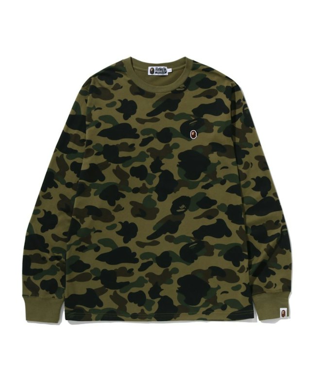 1ST CAMO ONE POINT LS TEE 1