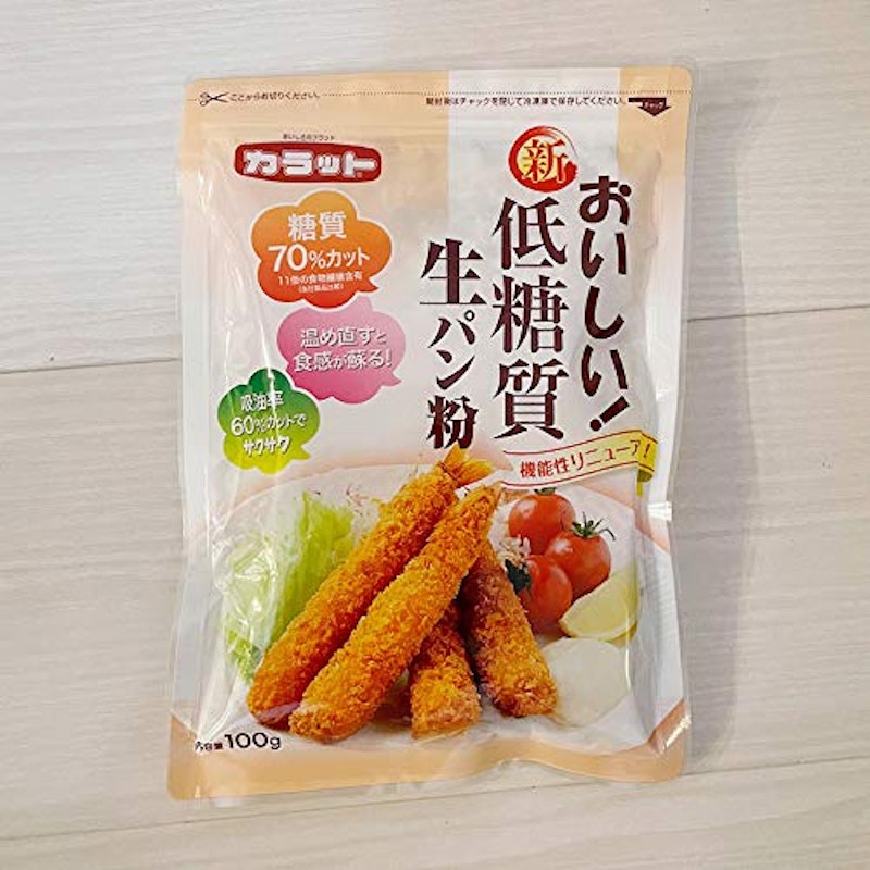 新・おいしい低糖質生パン粉 1