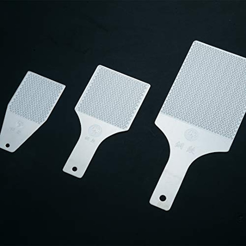 本わさび専用おろし板鋼鮫(はがねざめ)ミニ 6