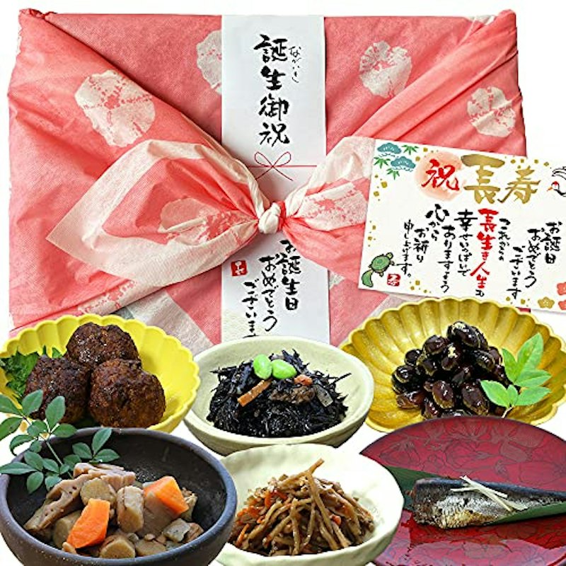 田ぐり庵 博多おばんざい 誕生御祝レトルトセット 1