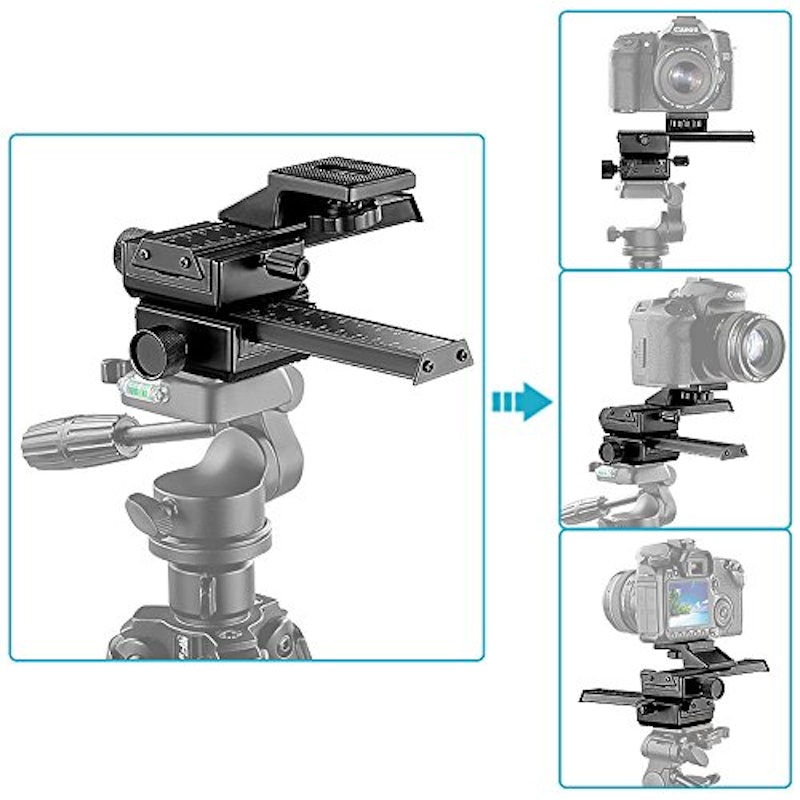 Pro 4-Way Macro Focusing Focus Rail Slider 2