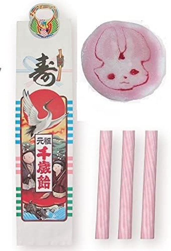 千歳飴 浅草柴田制袋付 1