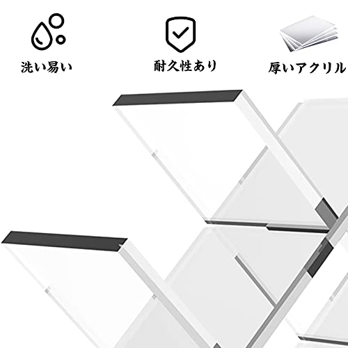 アクリル ワインボトルホルダー 2