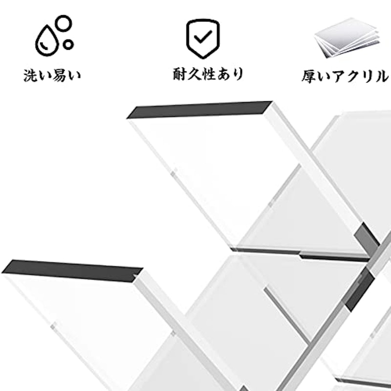 アクリル ワインボトルホルダー 2
