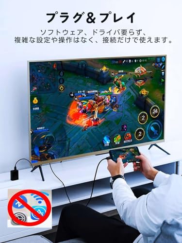USB C HDMI ケーブル 5