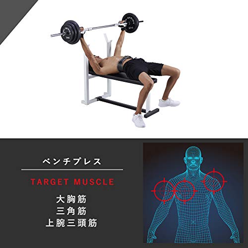 ラバーバーベルセット 5