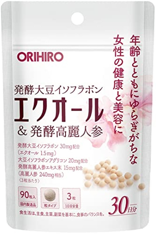 エクオール&発酵高麗人参 1