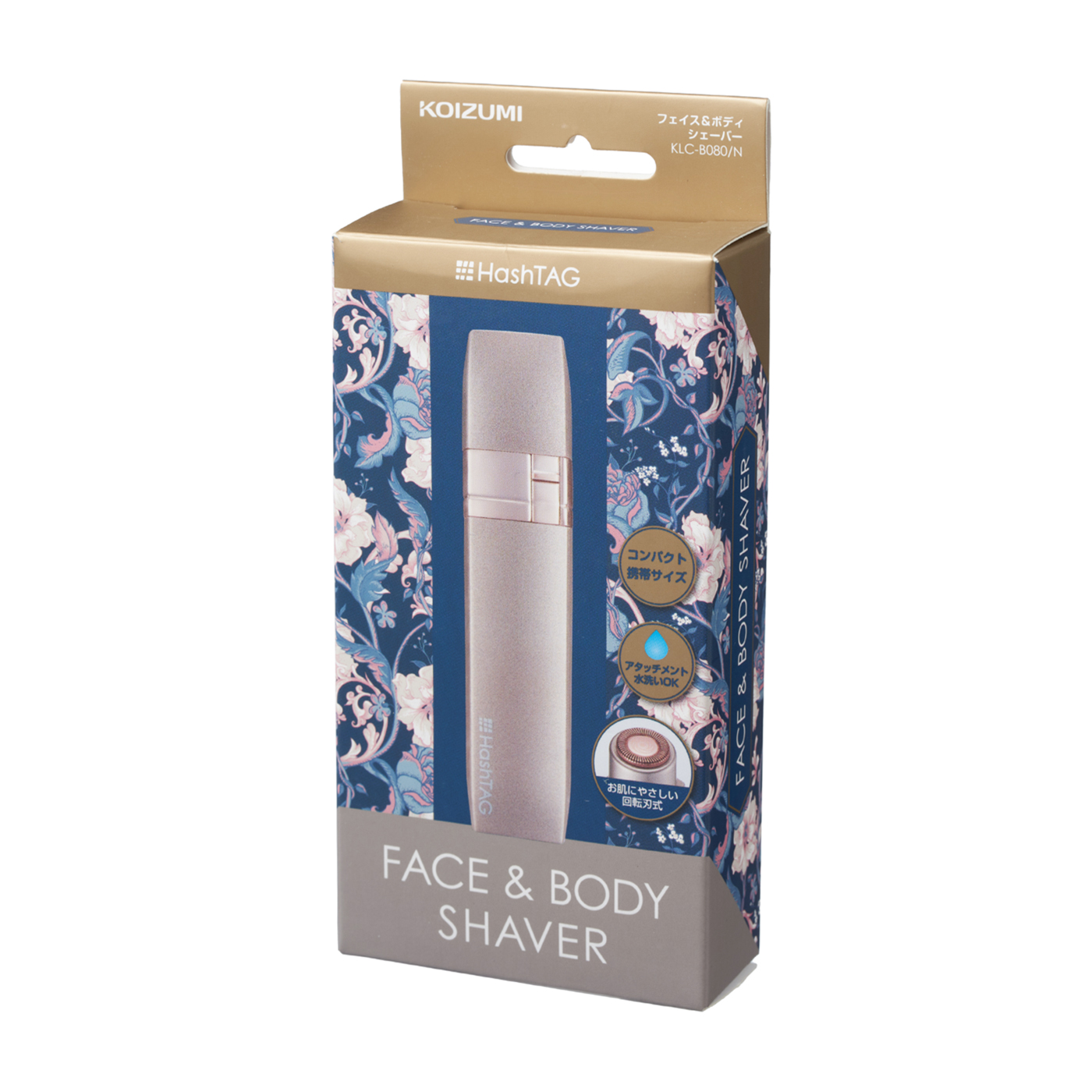 ボディ・フェイスケア S HashTAG フェイス＆ボディシェーバー KLCB080Nを検証レビュー