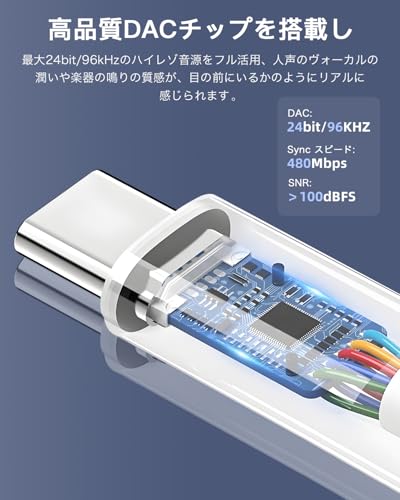 USB Type-C 3.5mm変換アダプター 3