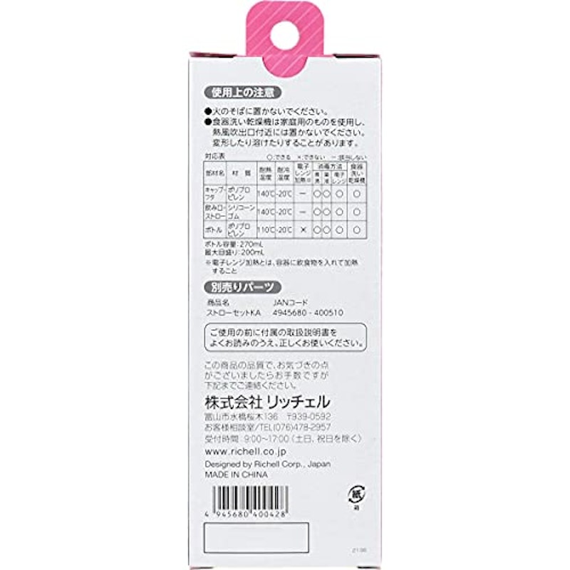 使っていいね! ストロー付やわらかボトル 4