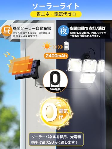 センサーライト 7