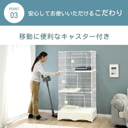 トイレ付き キャットケージ 9
