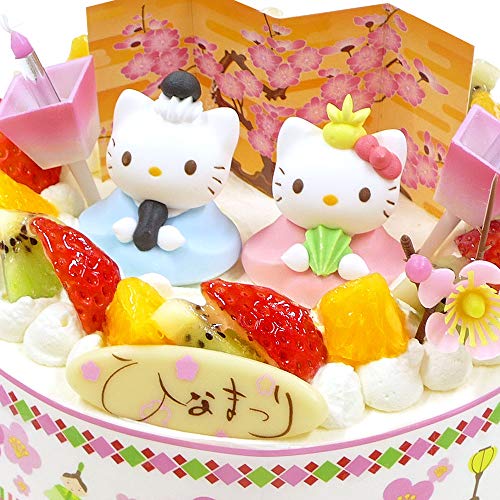 ひな祭りハローキティ生クリームケーキ 3