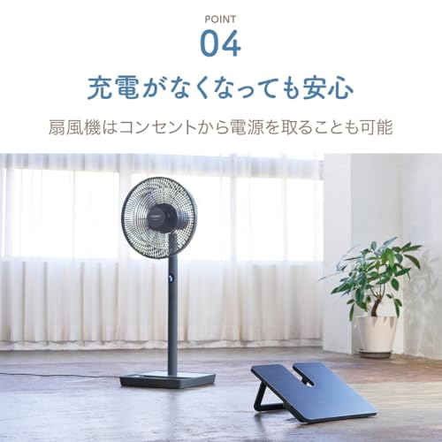 Solar Power Living Fan 5