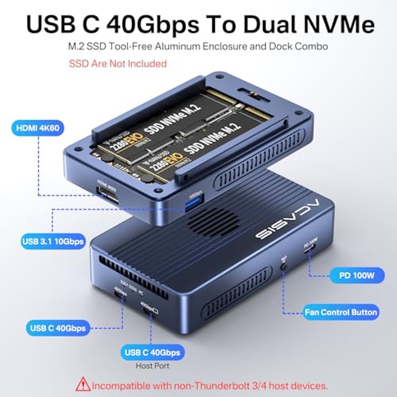 M.2 NVMe SSD 外付けケース 2