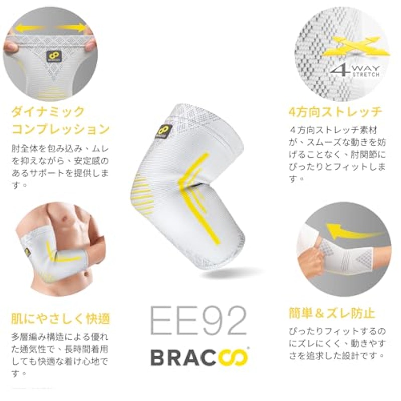 Bracoo 肘サポーター 2