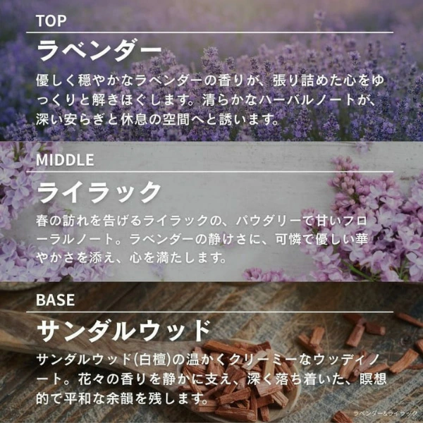 サシェ ワイルドラベンダー&ライラック 2