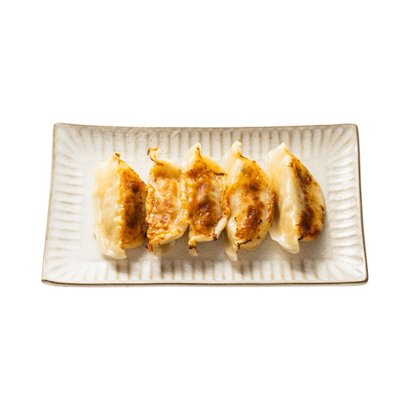 レンジで焼き餃子 2