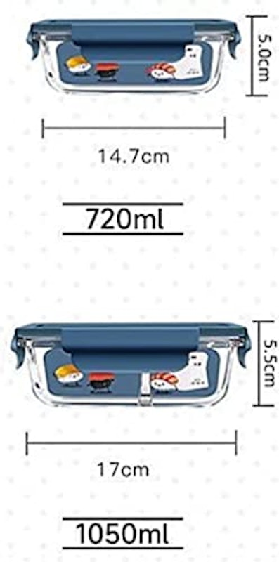 耐熱ガラス保存容器 3点セット 7