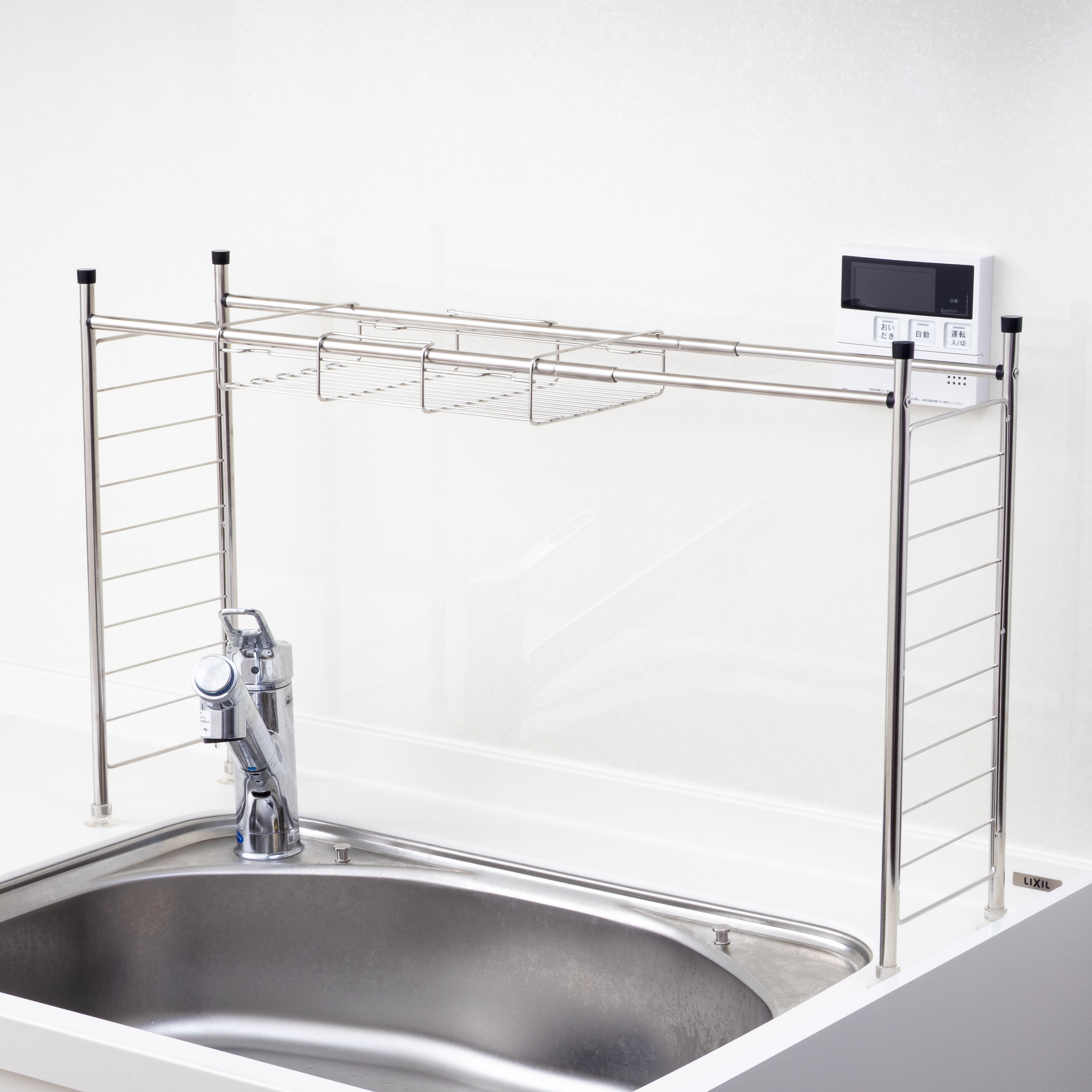 ニトリ 伸縮シンク上ラック 8987475を検証レビュー！水切りラックの